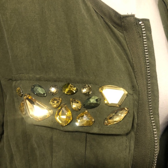 EUC H&M Conscious Collection Bomber Jacket - Picture 3 of 10